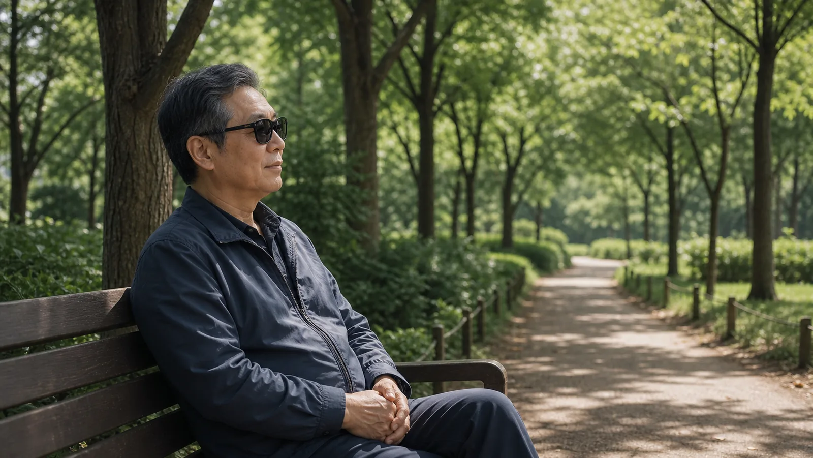 회복하는 동안 천천히 바깥 공기를 쐬며 지내는 시간