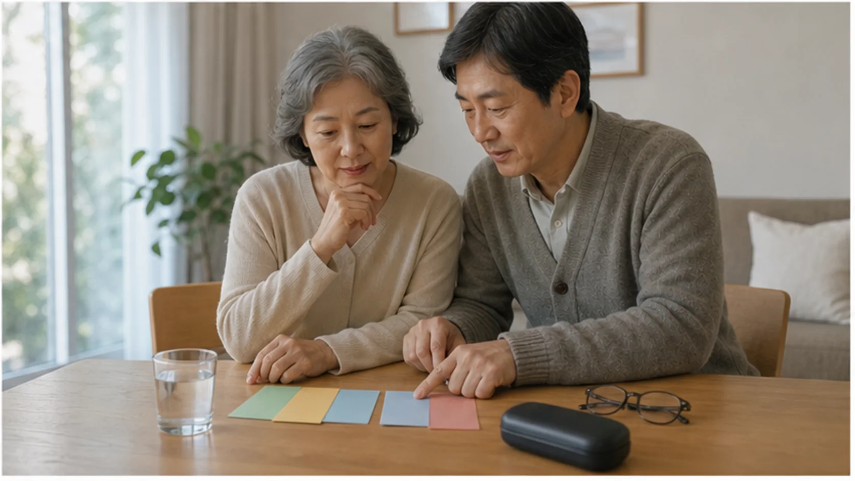 입대나 여행 전 렌즈삽입술 상담 일정을 함께 확인하는 가족
