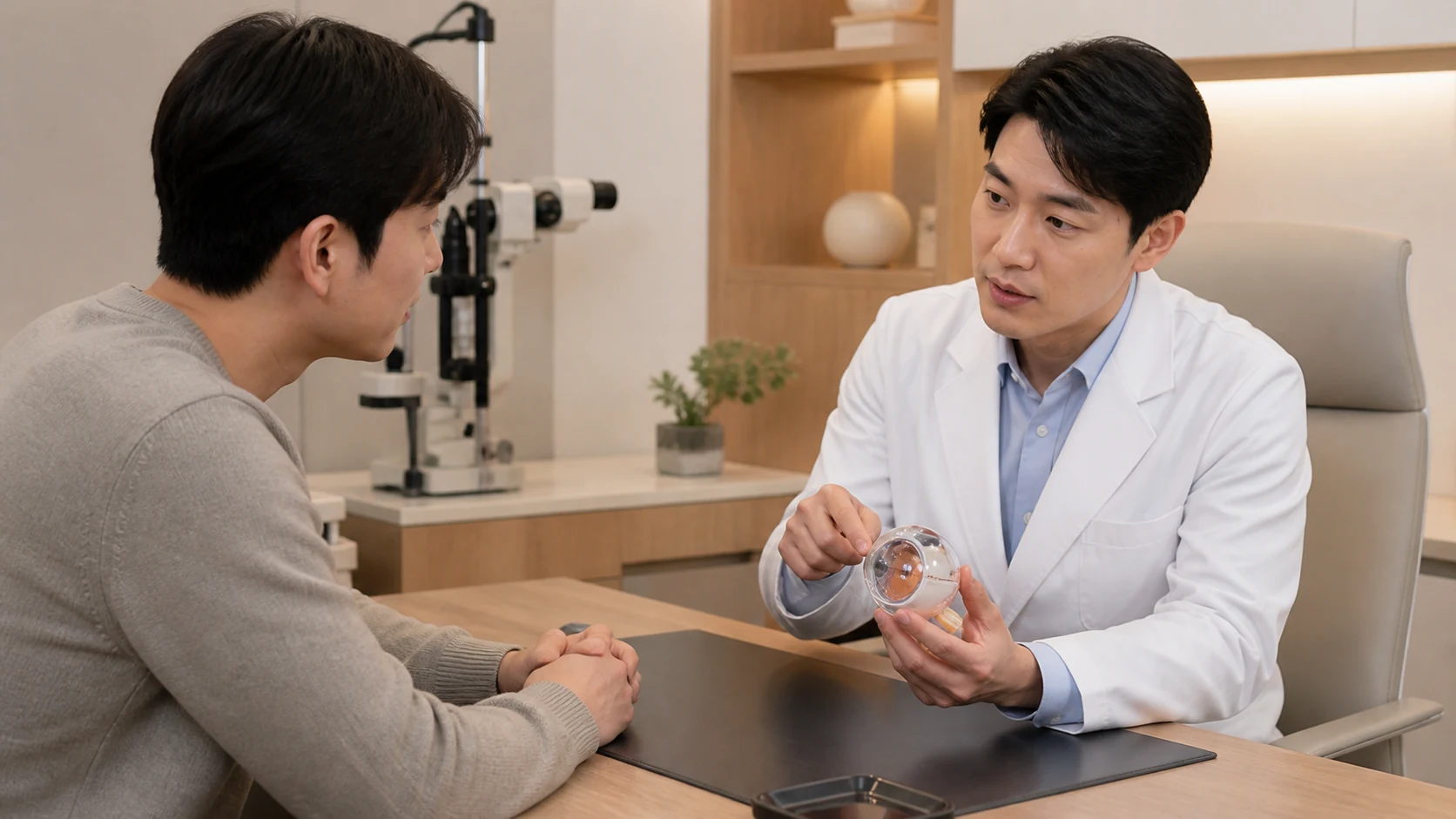 눈 조건·렌즈 조건·비용 범위·사후관리로 나눈 렌즈삽입술 가격 상담 체크