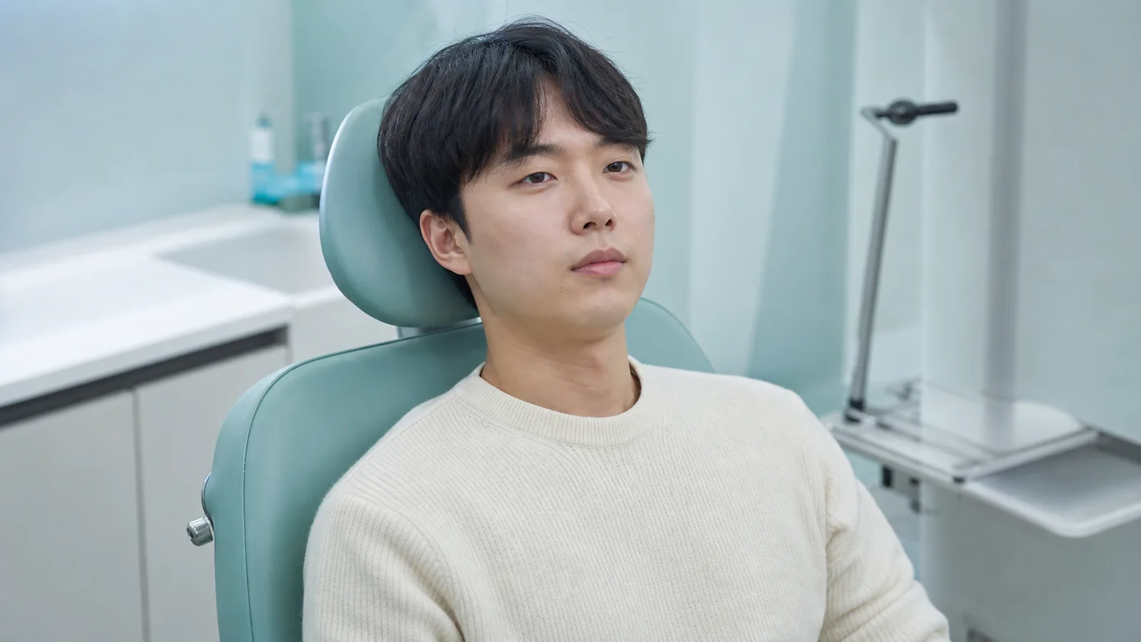 검사를 마치고 결과 설명을 기다리는 순간